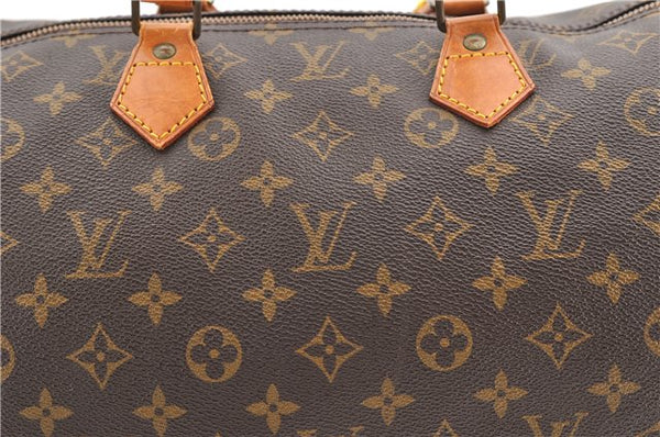 Authentic Louis Vuitton Monogram Speedy 40 Hand Boston Bag M41522 LV 4261F