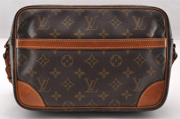 Authentic Louis Vuitton Monogram Trocadero 27 Shoulder Cross Bag M51274 LV 4261I