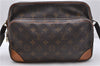Authentic Louis Vuitton Monogram Nile Shoulder Cross Body Bag M45244 LV 4262D
