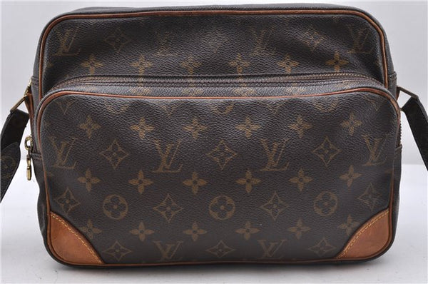 Authentic Louis Vuitton Monogram Nile Shoulder Cross Body Bag M45244 LV 4262D