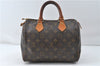 Authentic Louis Vuitton Monogram Speedy 25 Boston Hand Bag Purse M41528 LV 4263D