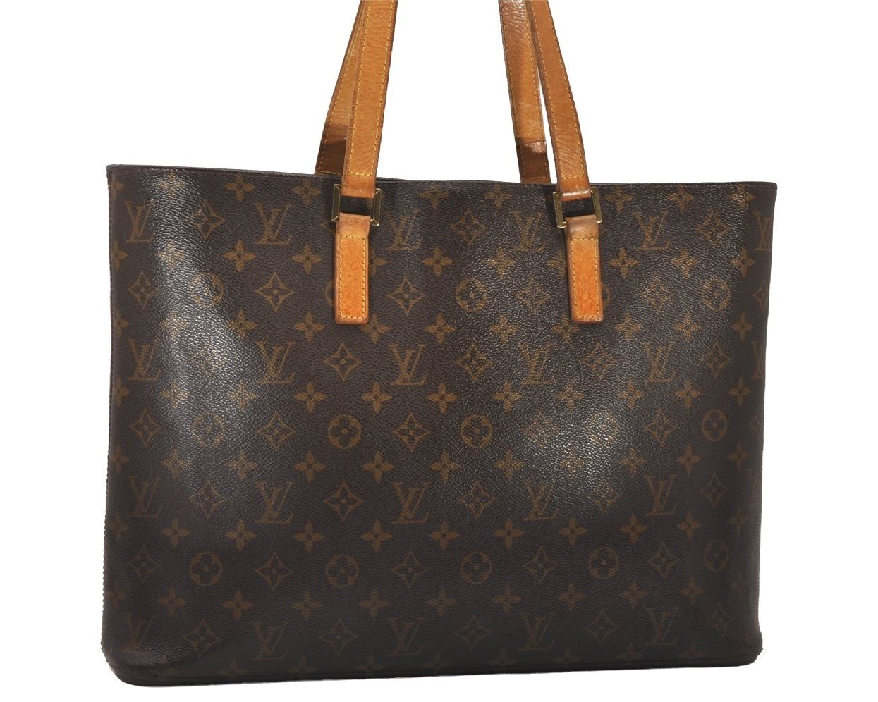 Authentic Louis Vuitton Monogram Luco Shoulder Tote Bag M51155 LV 4265I