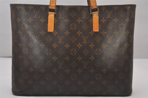 Authentic Louis Vuitton Monogram Luco Shoulder Tote Bag M51155 LV 4265I