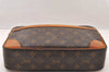 Authentic Louis Vuitton Monogram Compiegne 28 Clutch Hand Bag M51845 LV 4266I
