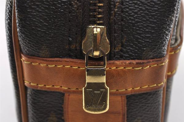 Authentic Louis Vuitton Monogram Compiegne 28 Clutch Hand Bag M51845 LV 4266I