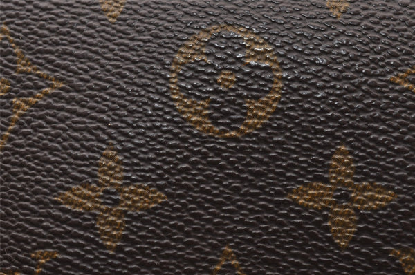 Authentic Louis Vuitton Monogram Compiegne 28 Clutch Hand Bag M51845 LV 4266I