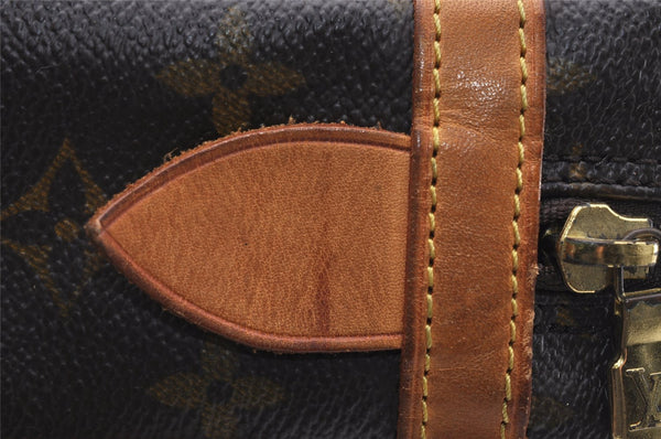 Authentic Louis Vuitton Monogram Compiegne 28 Clutch Hand Bag M51845 LV 4266I