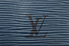 Authentic Louis Vuitton Epi Speedy 25 Hand Boston Bag Blue M43015 LV 4267I