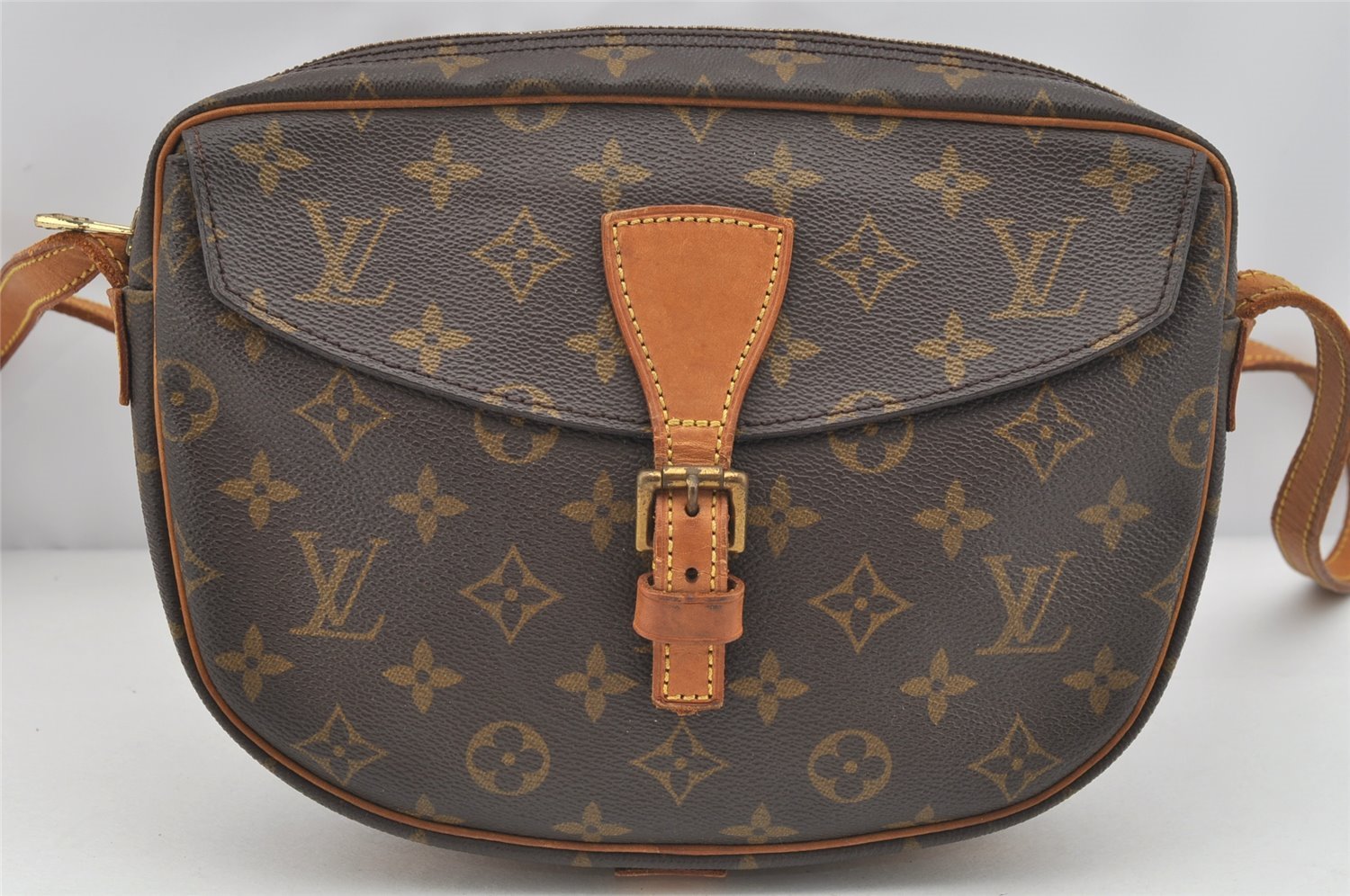 Authentic Louis Vuitton Monogram Jeune Fille MM M51226 Shoulder Cross Bag 4268I