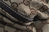 Authentic GUCCI Abbey Shoulder Hand Bag GG Canvas Leather 189833 Brown 4269D