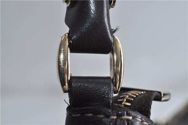 Authentic GUCCI Abbey Shoulder Hand Bag GG Canvas Leather 189833 Brown 4269D