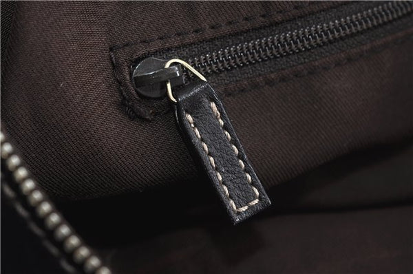 Authentic GUCCI Abbey Shoulder Hand Bag GG Canvas Leather 189833 Brown 4269D