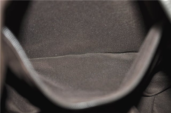 Authentic GUCCI Abbey Shoulder Hand Bag GG Canvas Leather 189833 Brown 4269D