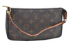 Authentic Louis Vuitton Monogram Pochette Accessoires Pouch M51980 LV 4270F