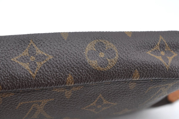 Authentic Louis Vuitton Monogram Pochette Accessoires Pouch M51980 LV 4270F