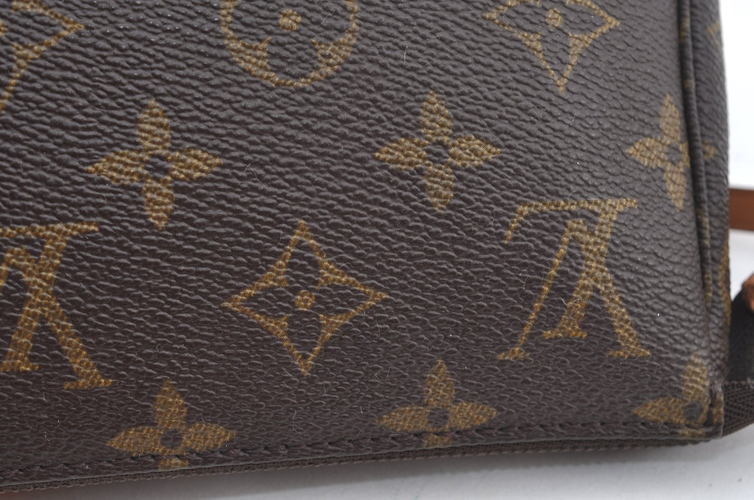 Authentic Louis Vuitton Monogram Pochette Accessoires Pouch M51980 LV 4270F