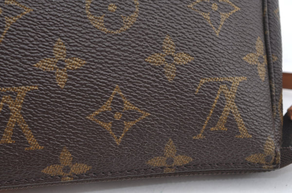 Authentic Louis Vuitton Monogram Pochette Accessoires Pouch M51980 LV 4270F