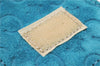 Authentic CELINE C Macadam Blason Shoulder Pouch Suede Leather Light Blue 4272E