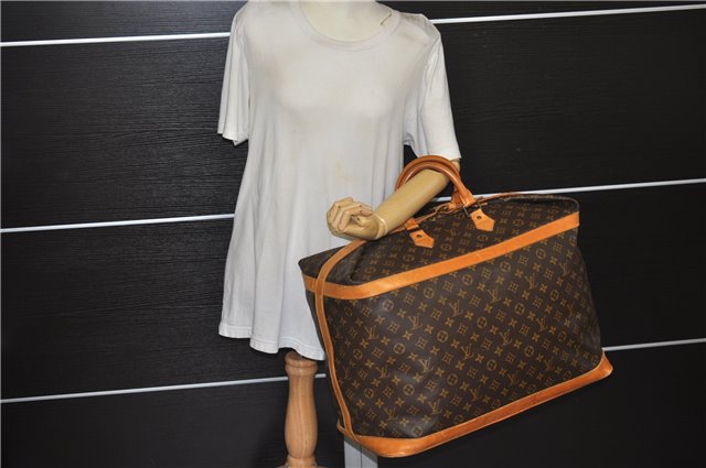 Authentic Louis Vuitton Monogram Cruiser Bag 50 Travel Hand Bag M41137 LV 4273E