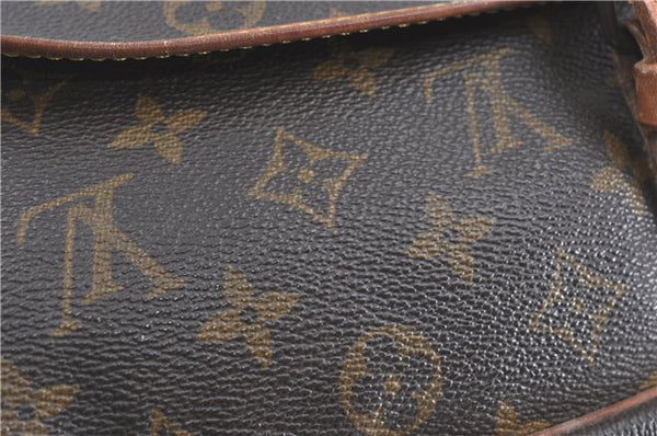 Authentic Louis Vuitton Monogram Saumur 35 Shoulder Cross Bag M42254 LV 4274B