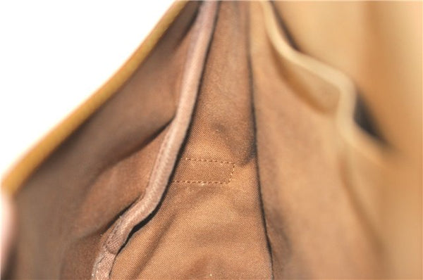 Authentic Louis Vuitton Monogram Saumur 35 Shoulder Cross Bag M42254 LV 4274B