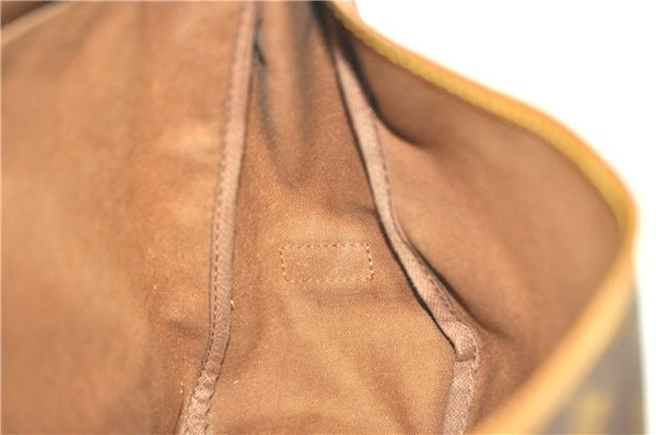 Authentic Louis Vuitton Monogram Saumur 35 Shoulder Cross Bag M42254 LV 4274B