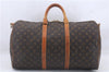 Auth Louis Vuitton Monogram Keepall Bandouliere 50 Boston Bag M41416 LV 4274D