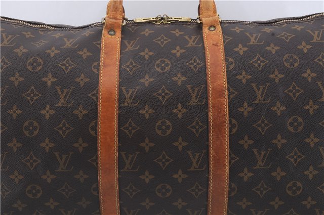 Auth Louis Vuitton Monogram Keepall Bandouliere 50 Boston Bag M41416 LV 4274D