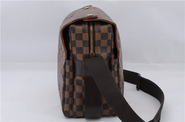 Authentic Louis Vuitton Damier Naviglio Shoulder Cross Body Bag N45255 LV 4274E