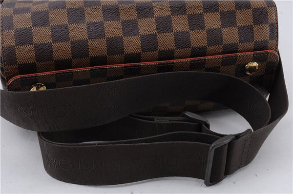 Authentic Louis Vuitton Damier Naviglio Shoulder Cross Body Bag N45255 LV 4274E