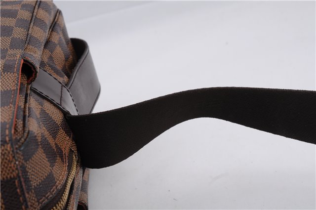 Authentic Louis Vuitton Damier Naviglio Shoulder Cross Body Bag N45255 LV 4274E