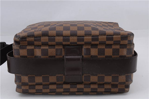 Authentic Louis Vuitton Damier Naviglio Shoulder Cross Body Bag N45255 LV 4274E