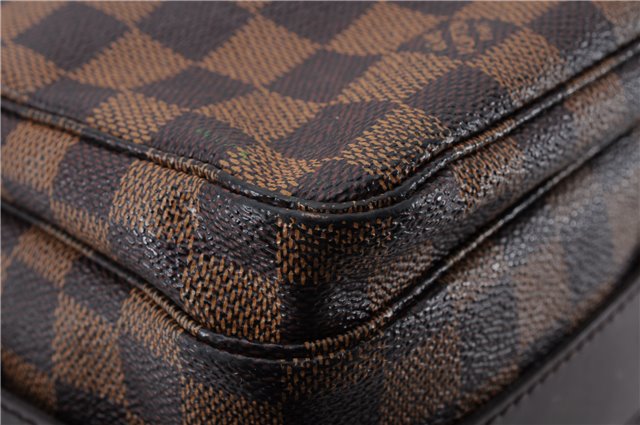 Authentic Louis Vuitton Damier Naviglio Shoulder Cross Body Bag N45255 LV 4274E