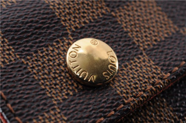 Authentic Louis Vuitton Damier Naviglio Shoulder Cross Body Bag N45255 LV 4274E