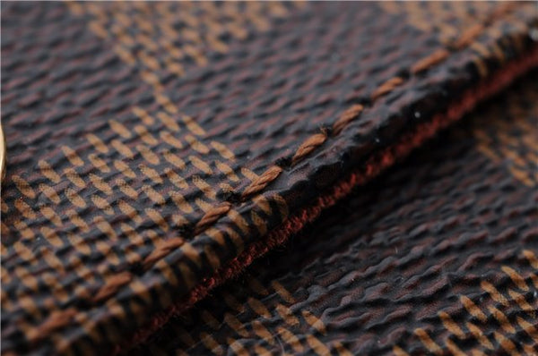 Authentic Louis Vuitton Damier Naviglio Shoulder Cross Body Bag N45255 LV 4274E