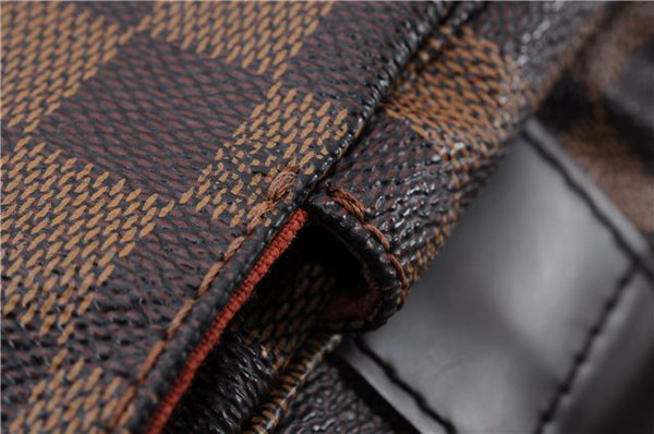 Authentic Louis Vuitton Damier Naviglio Shoulder Cross Body Bag N45255 LV 4274E