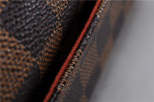 Authentic Louis Vuitton Damier Naviglio Shoulder Cross Body Bag N45255 LV 4274E