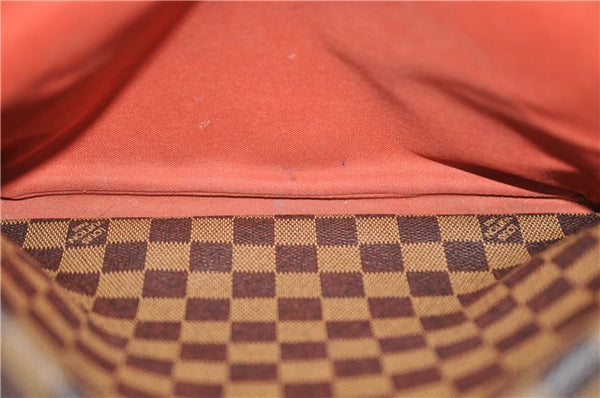 Authentic Louis Vuitton Damier Naviglio Shoulder Cross Body Bag N45255 LV 4274E