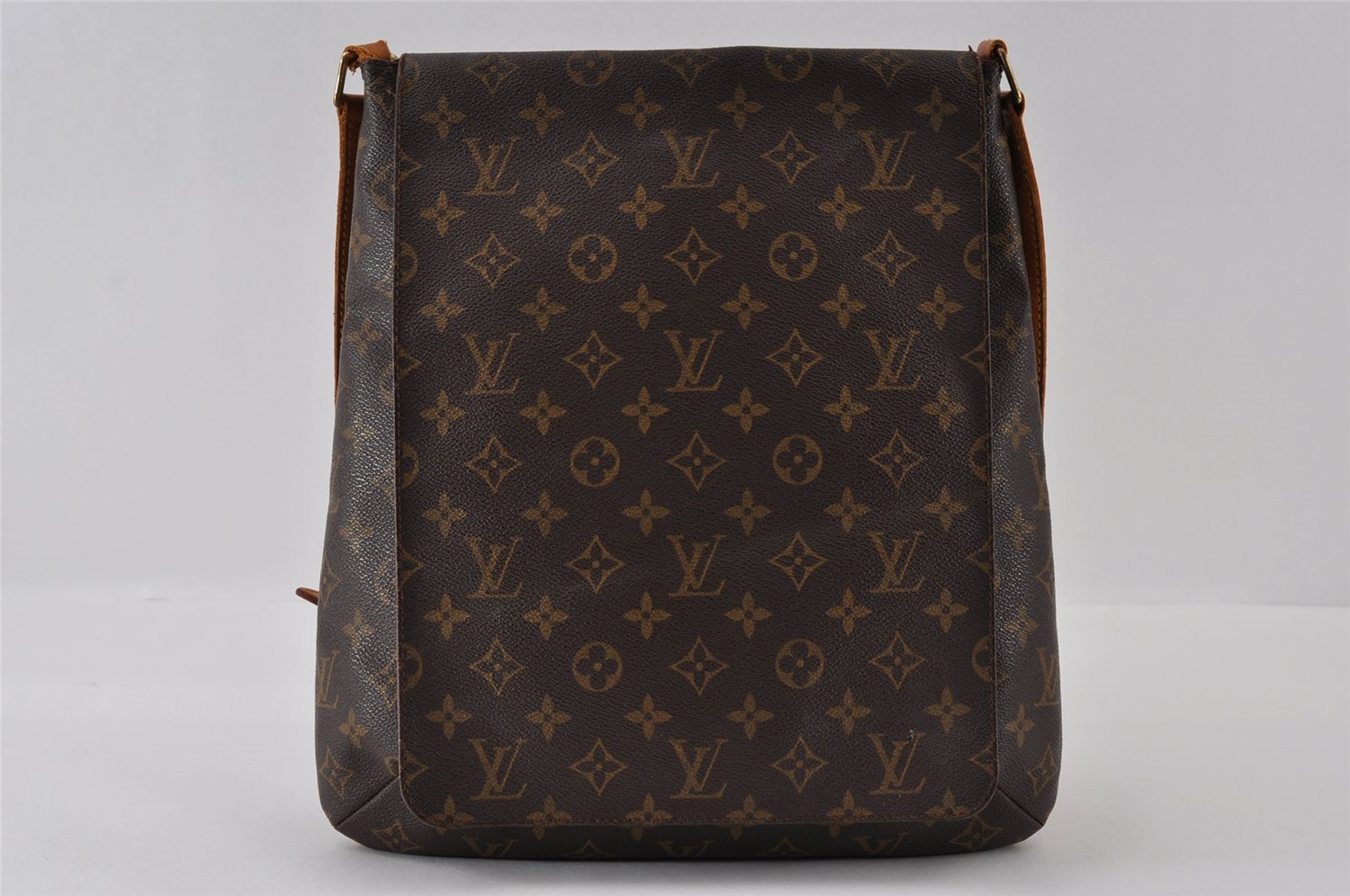 Authentic Louis Vuitton Monogram Musette Shoulder Cross Bag M51256 Junk 4274I