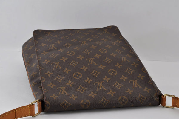Authentic Louis Vuitton Monogram Musette Shoulder Cross Bag M51256 Junk 4274I