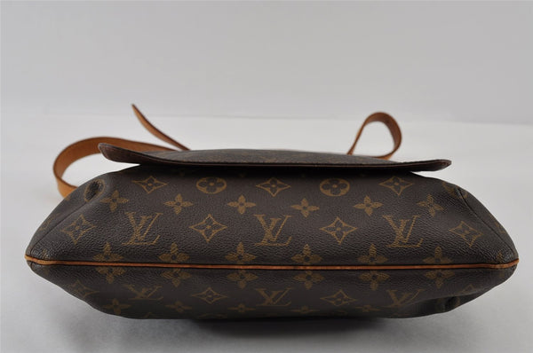 Authentic Louis Vuitton Monogram Musette Shoulder Cross Bag M51256 Junk 4274I