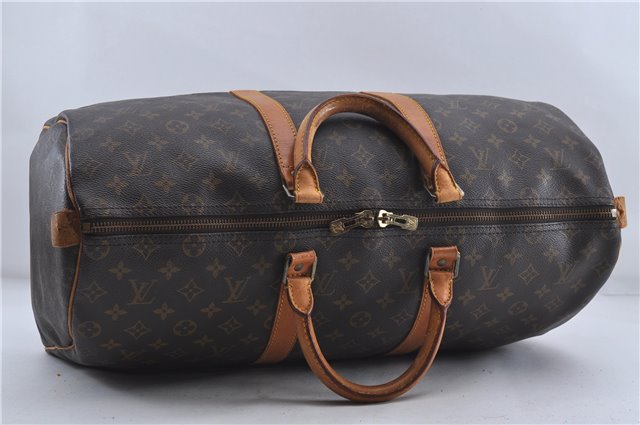 Authentic Louis Vuitton Monogram Keepall 50 Boston Bag M41426 LV 4275D