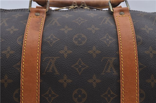 Authentic Louis Vuitton Monogram Keepall 50 Boston Bag M41426 LV 4275D