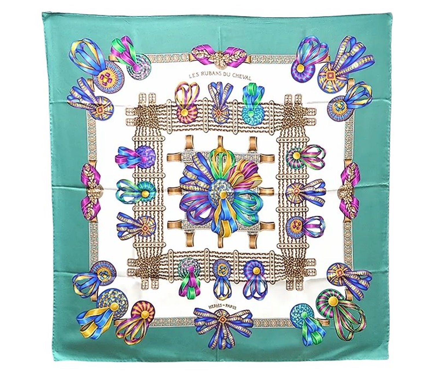 Authentic HERMES Carre 90 Scarf 