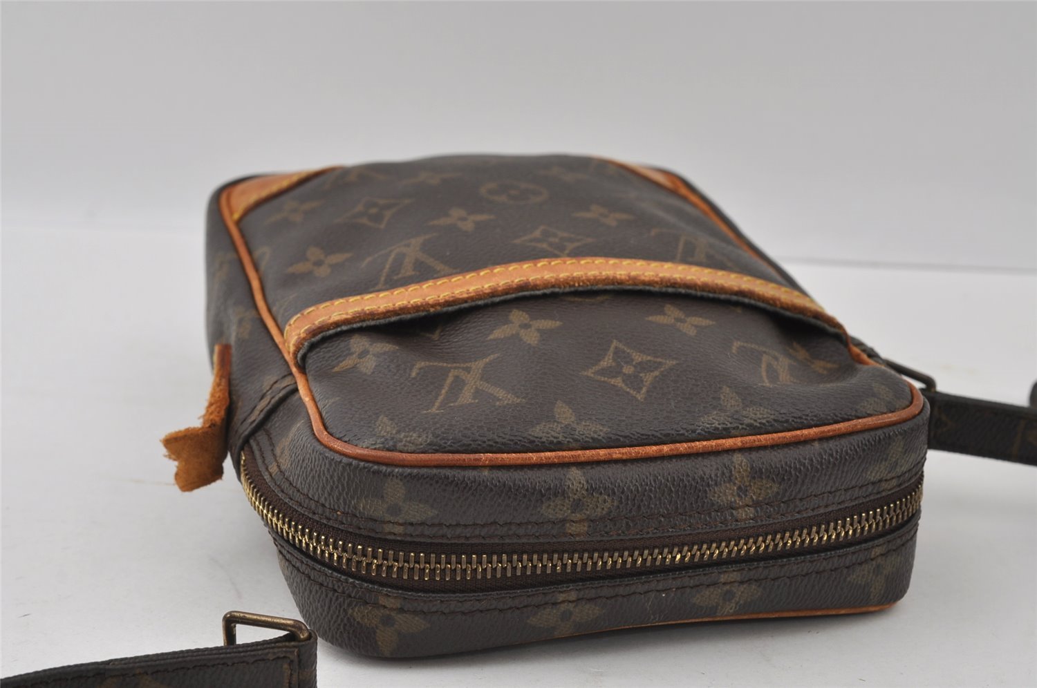 Authentic Louis Vuitton Monogram Danube Shoulder Crossbody Bag M45266 Junk 4276I