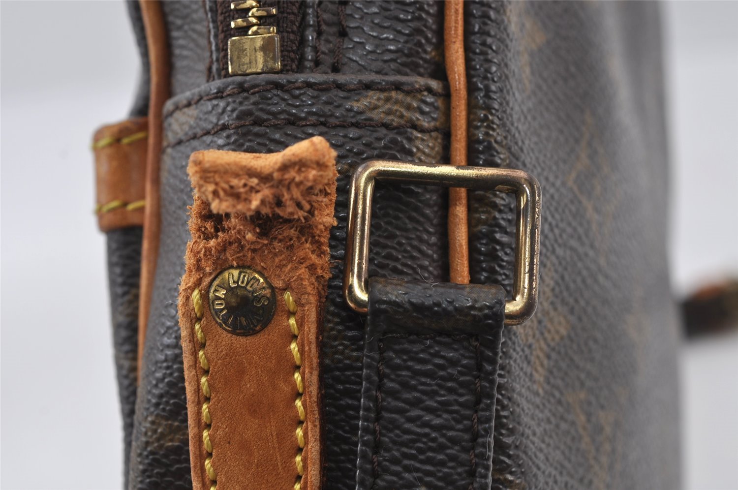 Authentic Louis Vuitton Monogram Danube Shoulder Crossbody Bag M45266 Junk 4276I