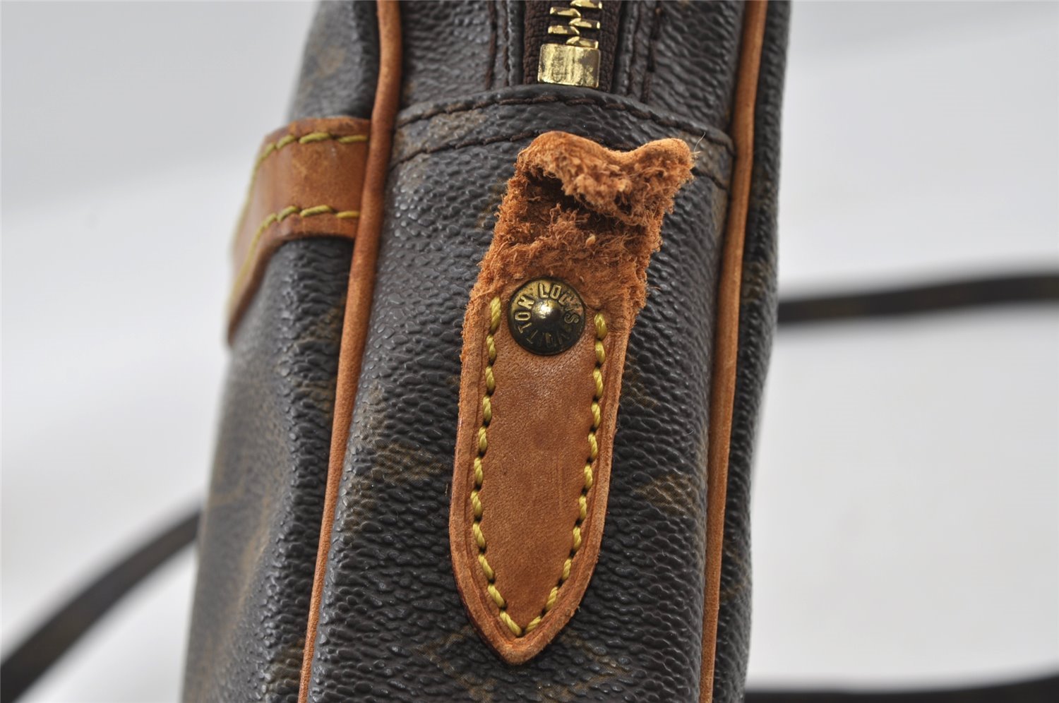 Authentic Louis Vuitton Monogram Danube Shoulder Crossbody Bag M45266 Junk 4276I