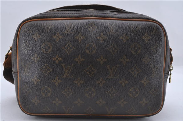 Auth Louis Vuitton Monogram Reporter PM Shoulder Cross Body Bag M45254 LV 4277D