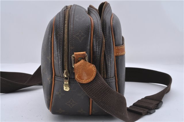 Auth Louis Vuitton Monogram Reporter PM Shoulder Cross Body Bag M45254 LV 4277D