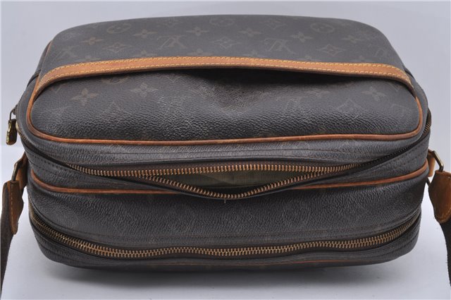 Auth Louis Vuitton Monogram Reporter PM Shoulder Cross Body Bag M45254 LV 4277D